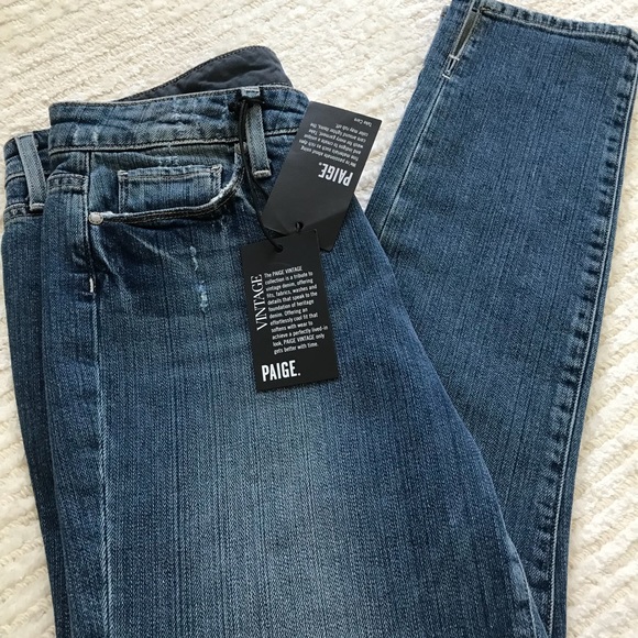 NWT Paige Hoxton Ankle Peg jeans - Picture 5 of 8